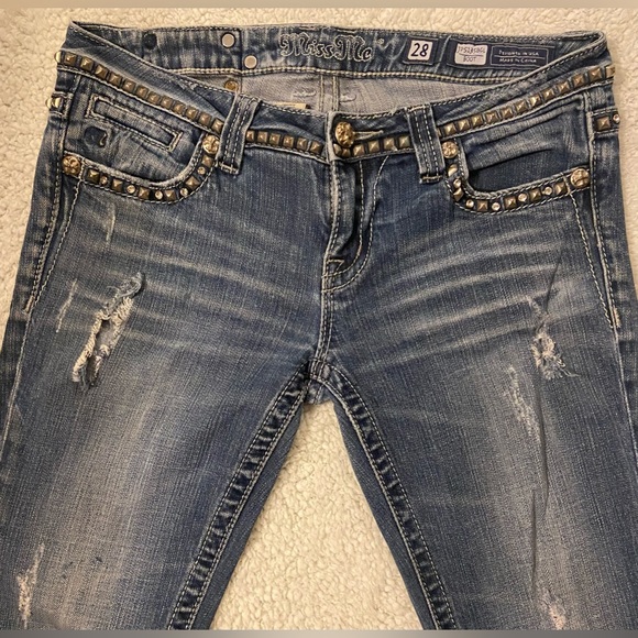 Miss Me Jeans 28 Boot Cut - Picture 1 of 13